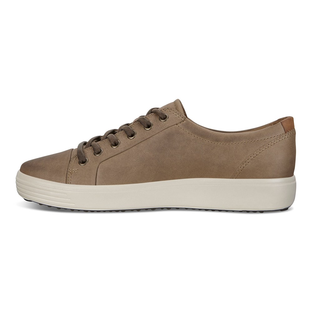 Tenis Hombre - ECCO Soft 7S - Marrom - XWR273986